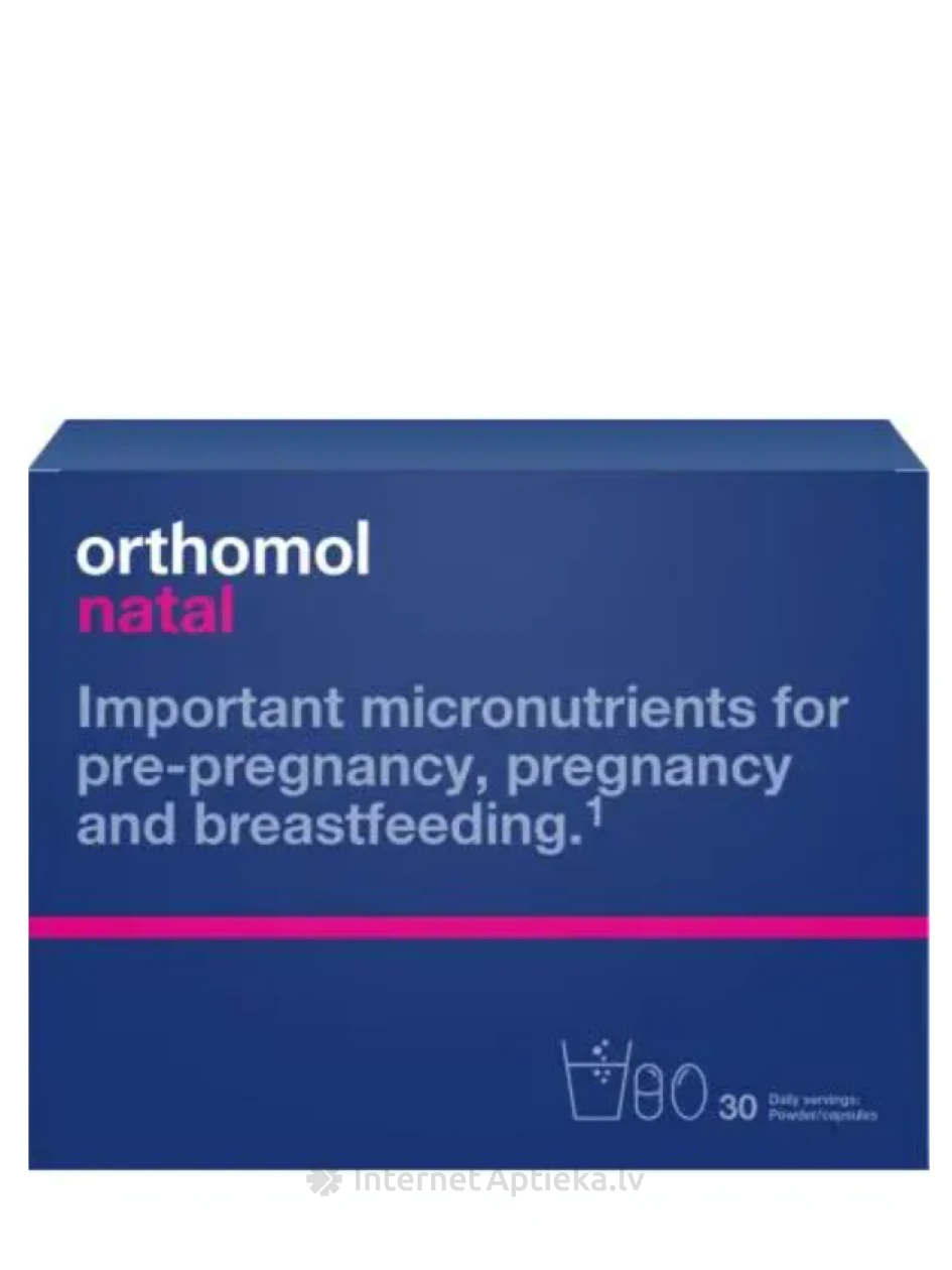 Orthomol Natal emadele, 30 päeva annused | internetaptieka.lv