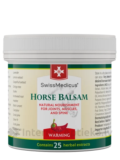 Herbamedicus Horse Balsam Warming Sildošs zirgu balzams, 250 ml | internetaptieka.lv