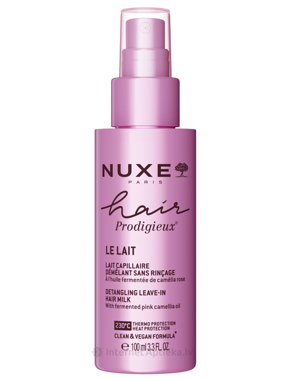 NUXE HAIR PRODIGIEUX® pusade eemaldav juuksehoolduspiim, mida ei pea maha pesema, 100 ml | internetaptieka.lv