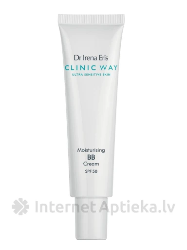 Clinic Way Moisturizing BB kreem SPF50 keskmine beež, 30 ml | internetaptieka.lv