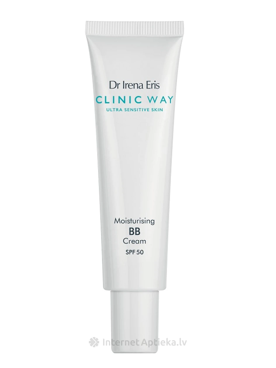 Clinic Way увлажняющий BB крем SPF50 medium beige, 50 мл | internetaptieka.lv