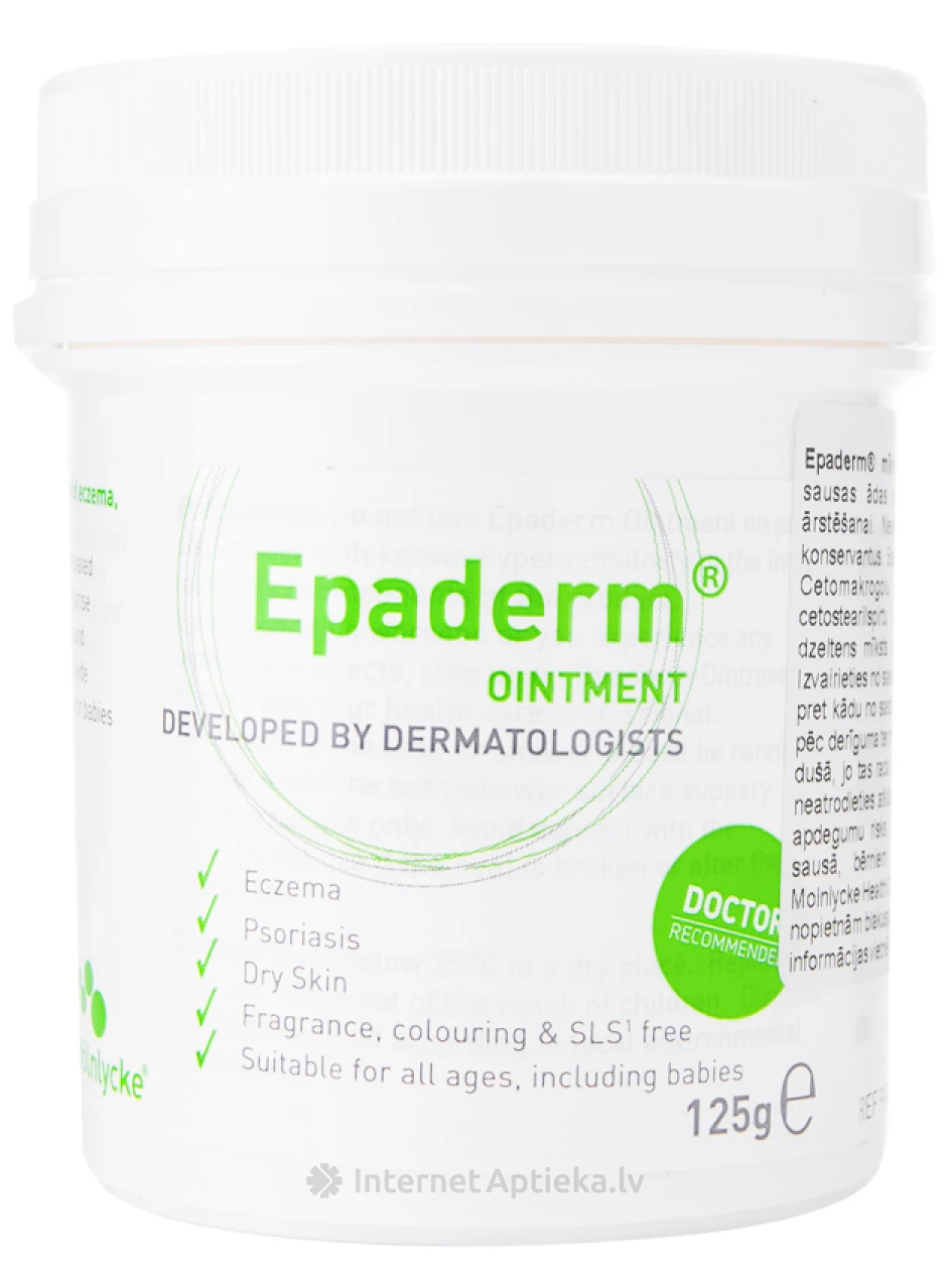 EPADERM ziede, 125 g | internetaptieka.lv