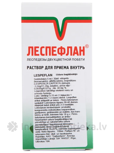 Lespeflan vedelik, 100 ml | internetaptieka.lv