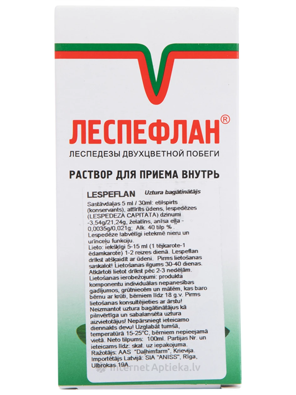 Lespeflan vedelik, 100 ml | internetaptieka.lv