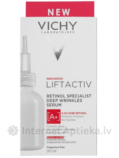 Vichy Liftactive spetsialisti retinooli seerum, 30 ml | internetaptieka.lv