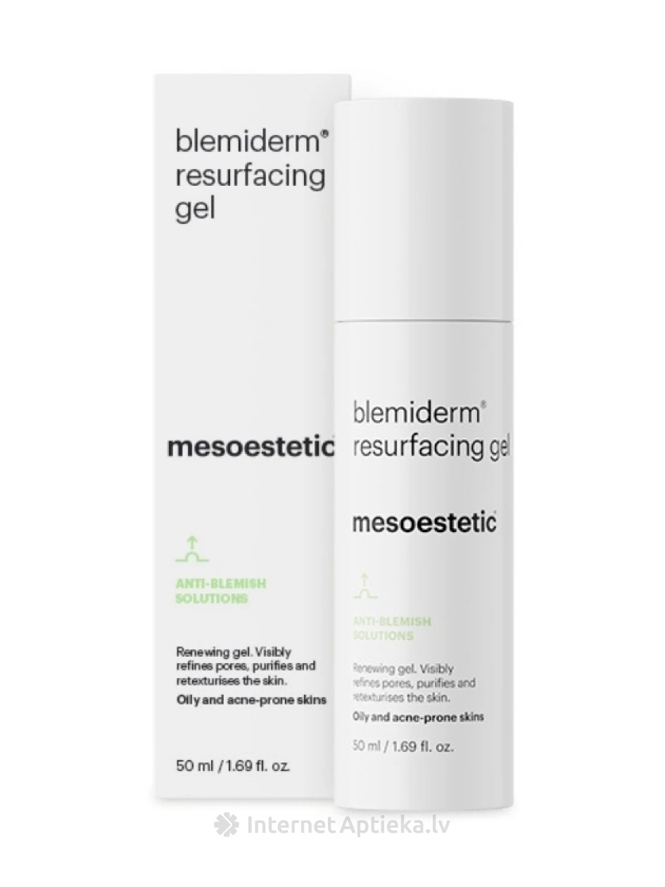 Mesoestetic blemiderm resurfacing nahka uuendav öine näogeel, 50 ml | internetaptieka.lv