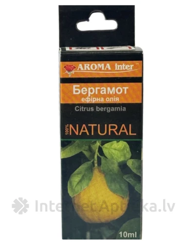 SANTAL Bergamotes ēteriskā eļļa, 10 ml | internetaptieka.lv