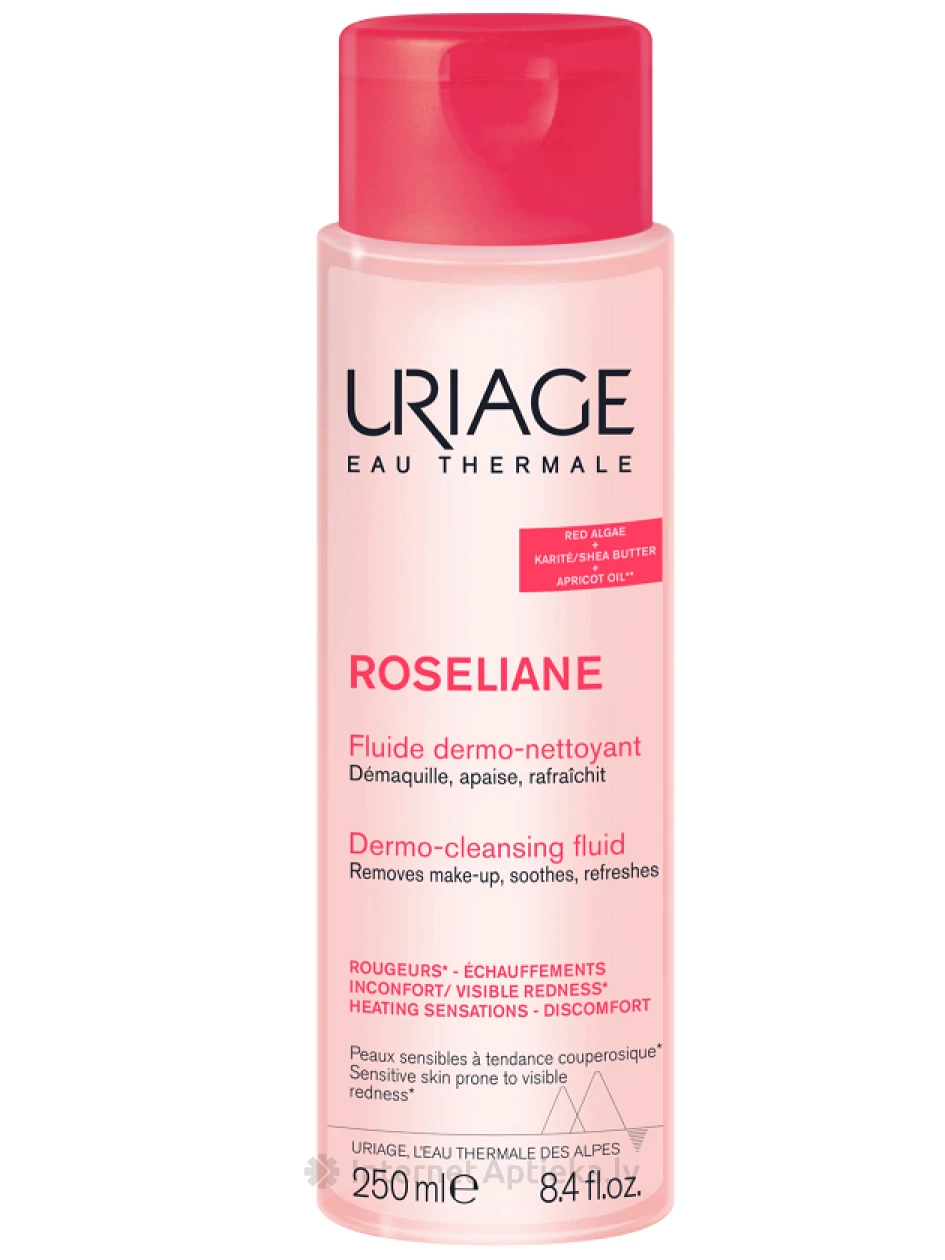 URIAGE Roseliane лосьон для очищения кожи, 250 мл | internetaptieka.lv
