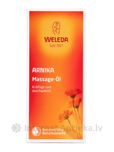 Weleda Massaažiõli arnikaga, 50 ml | internetaptieka.lv