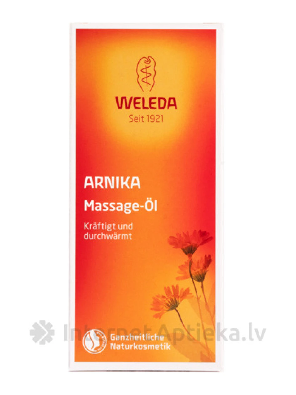Weleda Masāžas eļļa ar arniku, 50 ml | internetaptieka.lv