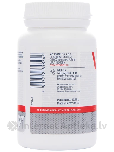 Arthrovet Complex tabletes suņiem un kaķiem, 90 gb. | internetaptieka.lv