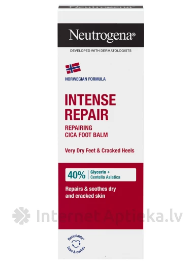 Neutrogena® Norwegian Formula Intense Repair CICA регенерирующий крем для стоп, 50 мл | internetaptieka.lv