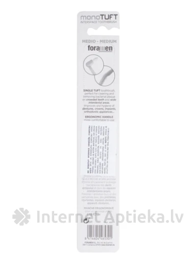 Zobu suka Foramen Monotuft Interspace vienkūlīša starpzobu, 1 gb. | internetaptieka.lv