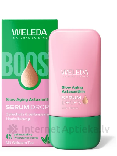 WELEDA pretnovecošanās serums ar astaksantīnu, 30 ml | internetaptieka.lv