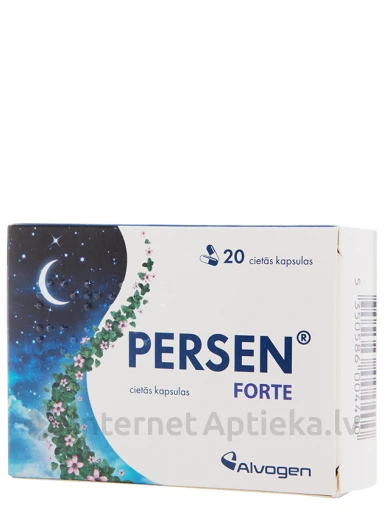 Persen Forte, 20 cietās kapsulas | internetaptieka.lv
