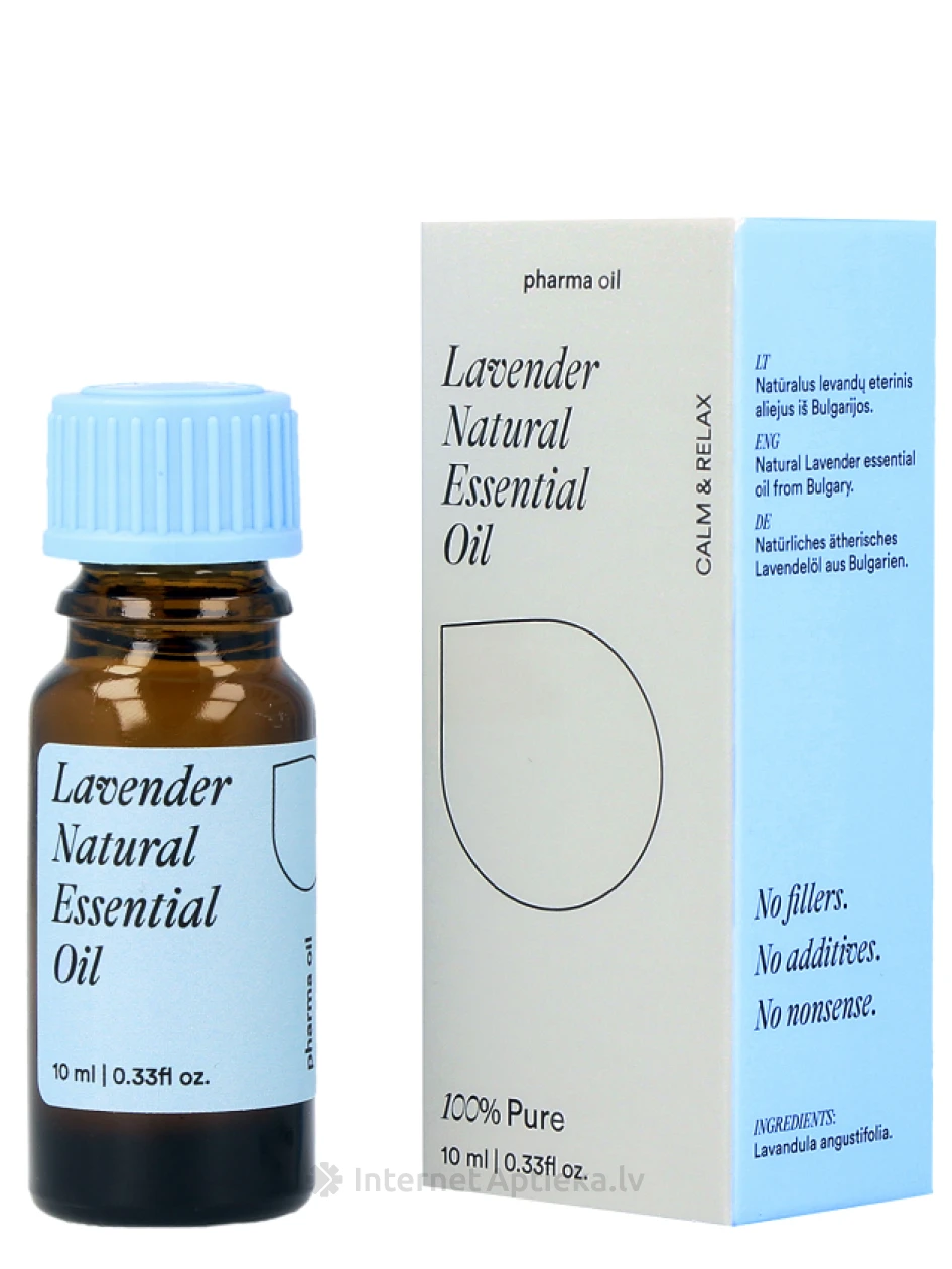 Pharma Oil Lavanda essential oil, 10 ml | internetaptieka.lv