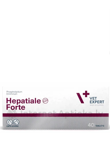 VE Hepatiale Forte suņi/kaķi 300 mg, 40 gb. | internetaptieka.lv