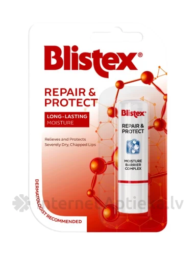 BLISTEX REPAIR&PROTECT lūpų balzamas, 3.7 g | internetaptieka.lv