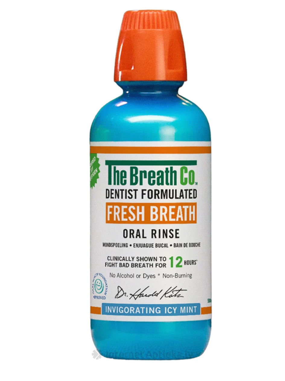 The Breath Co Icy Mint suuhügistuslahus, 500 ml | internetaptieka.lv