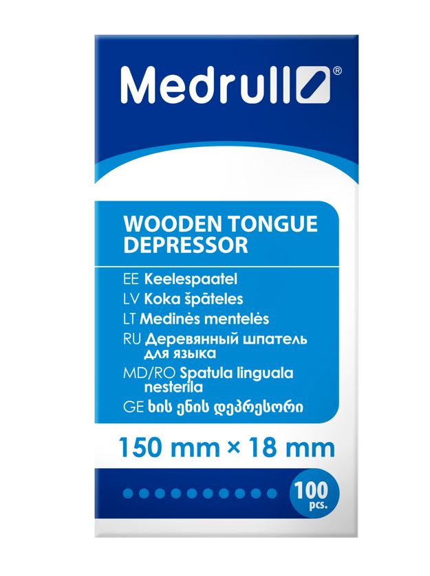 Medrull Špātele koka 150mm, 100