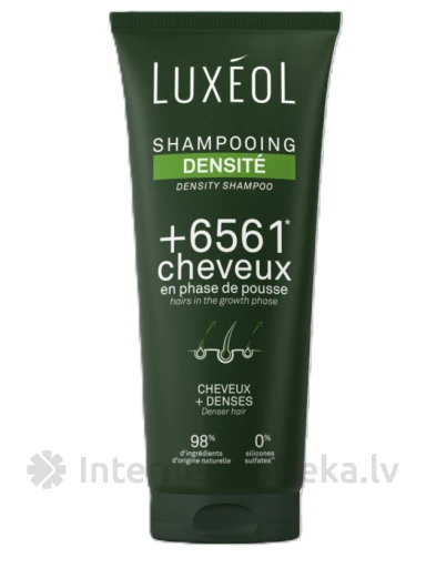 Luxéol Plaukų tankumą didinantis šampūnas, 200 ml | internetaptieka.lv