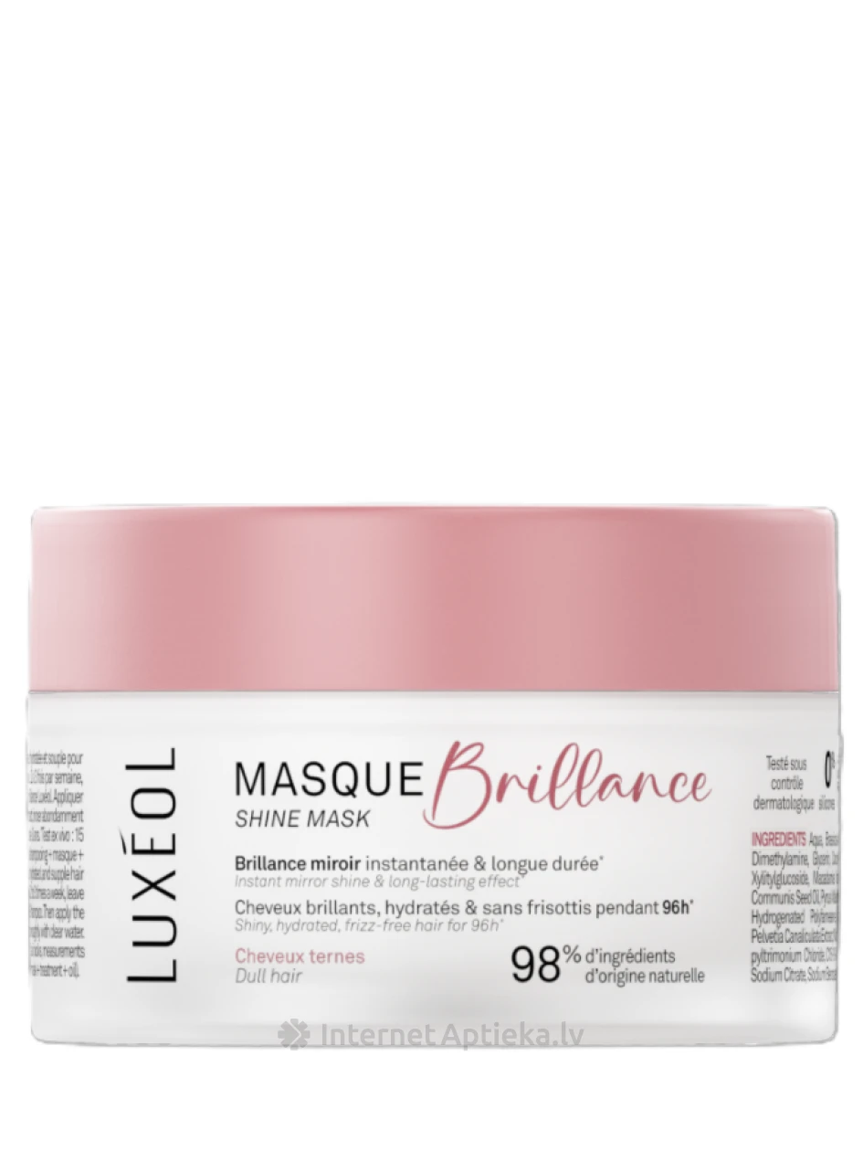 Luxéol matu spīduma maska, 200 ml | internetaptieka.lv