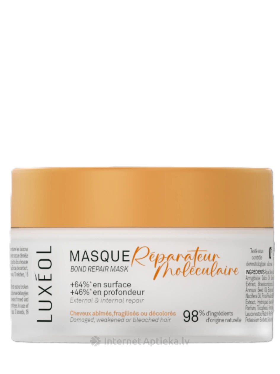 Luxéol molekulāri atjaunojoša maska, 200 ml | internetaptieka.lv