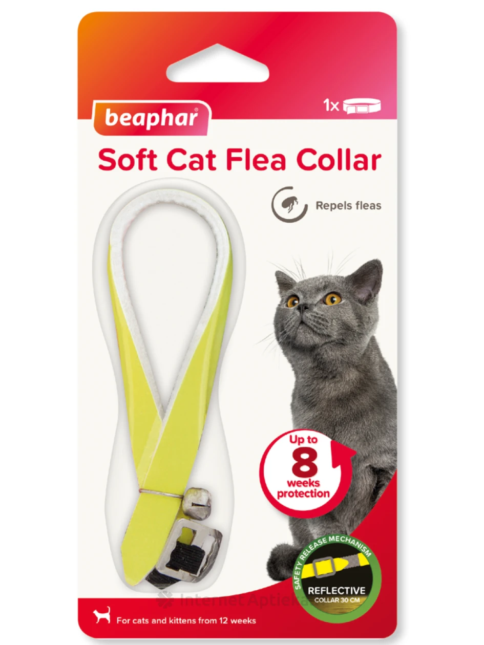 Beaphar Soft Collars Cats Reflective Pretblusu kaklasiksna kaķiem | internetaptieka.lv