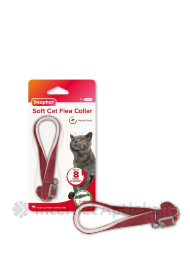 Beaphar Soft Collars Cats Velvet Pretblusu kaklasiksna kaķiem | internetaptieka.lv