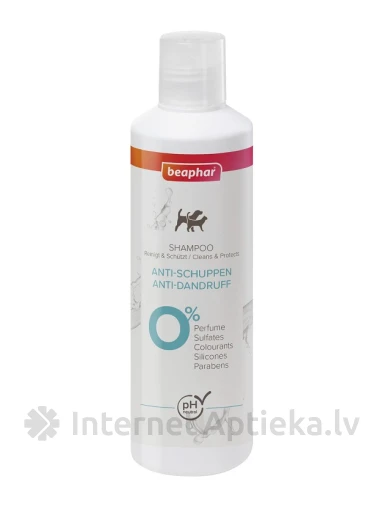 Beaphar SHAMPOO ANTI-DANDRUFF Loomade šampoon, 250 ml | internetaptieka.lv