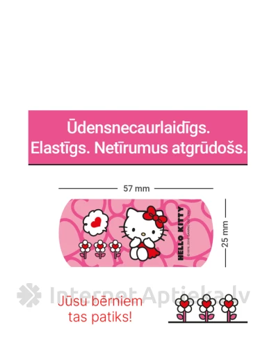 Medrull Hello Kitty plaastrid lastele, 10 tk. | internetaptieka.lv