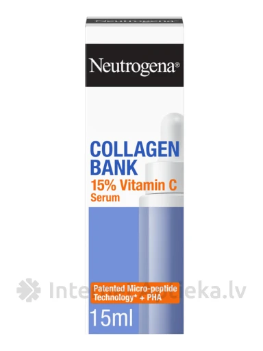 NEUTROGENA Collagen Bank 15%Vit C seerumid, 15 ml | internetaptieka.lv