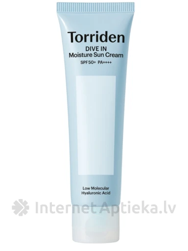Torriden DIVE IN Moisture Sun Cream SPF50 Sejas krēms, 60 ml | internetaptieka.lv