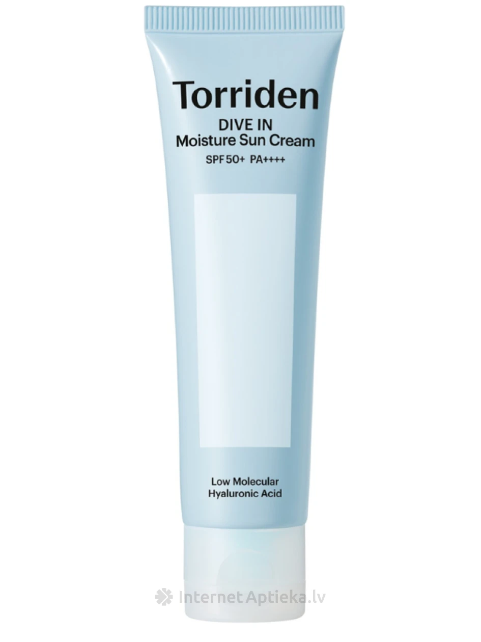 Torriden DIVE IN Moisture Sun Cream SPF50 Sejas krēms, 60 ml | internetaptieka.lv