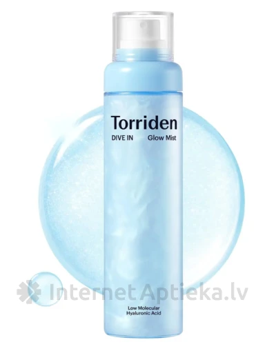 Torriden DIVE IN Mitrinošs sejas sprejs, 120 ml | internetaptieka.lv