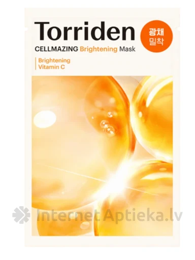 Torriden CELLMAZING C vitamīna auduma maska, 26 ml | internetaptieka.lv