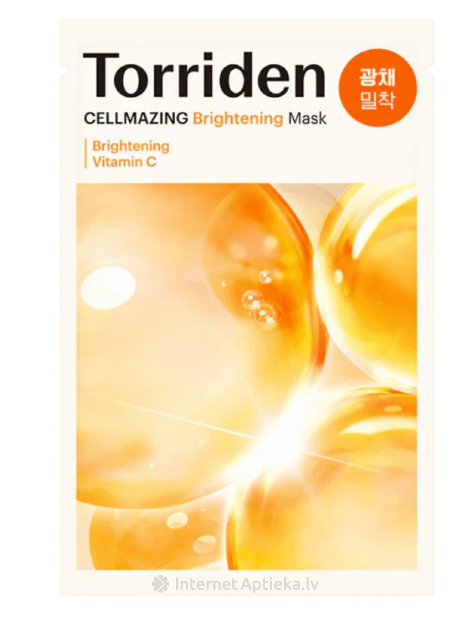 Torriden CELLMAZING C vitamīna auduma maska, 26 ml | internetaptieka.lv