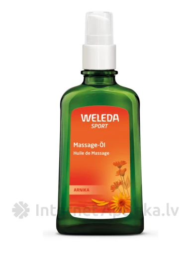 WELEDA Спортивное масло для массажа с арникой, 100 мл | internetaptieka.lv