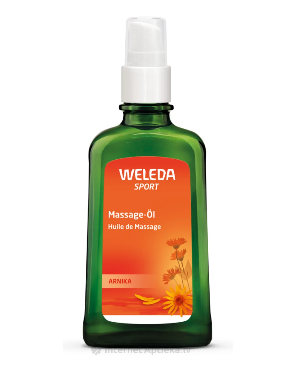 WELEDA Спортивное масло для массажа с арникой, 100 мл | internetaptieka.lv