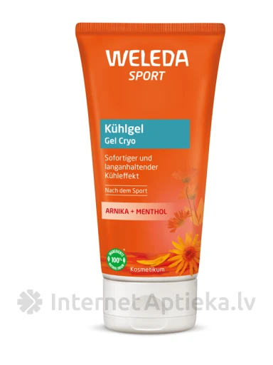 WELEDA Sport Arnika atvėsinantis krio gelis, 100 ml | internetaptieka.lv