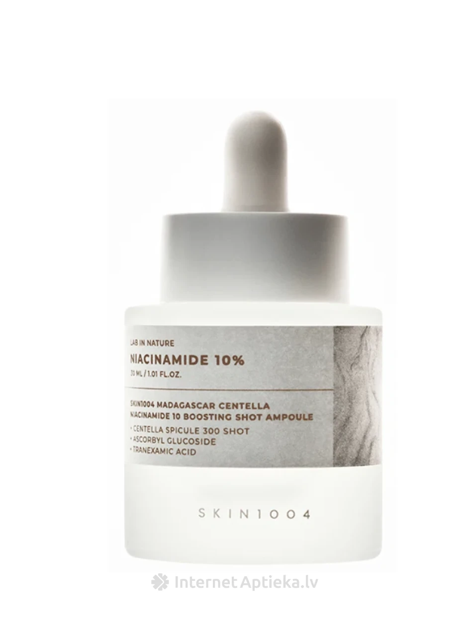 SKIN1004 Madagascar Centella Niacinamide 10 Boosting Izgaismojošs līdzeklis, 30 ml | internetaptieka.lv