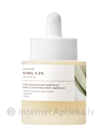 SKIN1004 Madagascar Centella Retinol 0.2 Boosting Shot Ампула, 30 мл | internetaptieka.lv