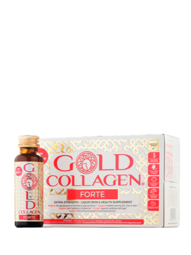 GOLD COLLAGEN FORTE 40+ flakoni, 10*50