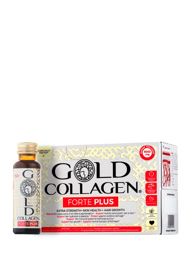 GOLD COLLAGEN FORTE PLUS flakoni, 10*50