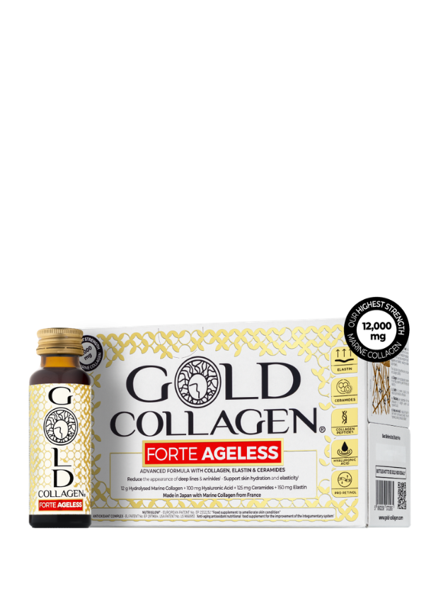 GOLD COLLAGEN FORTE AGELESS flakoni, 10*50
