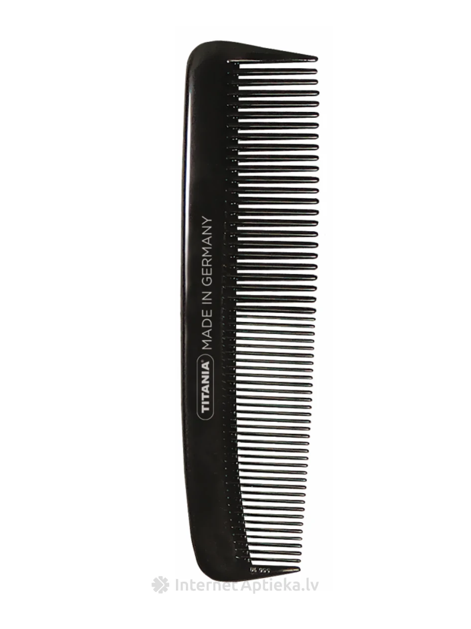 Titania Matu ķemme 12.5 cm melna, 1 gb. | internetaptieka.lv