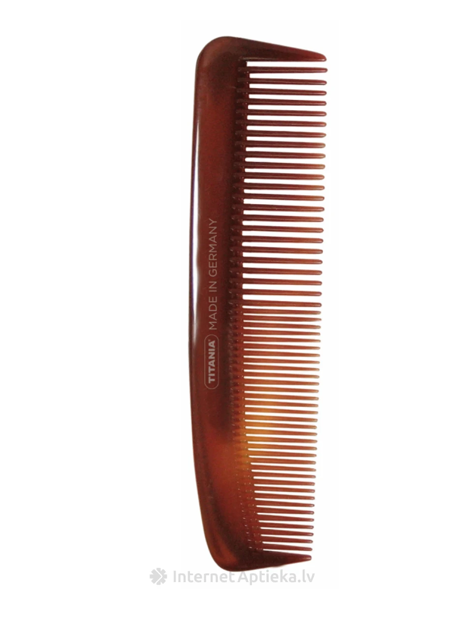 Titania Matu ķemme 12.5 cm - brūna, 1 gb. | internetaptieka.lv