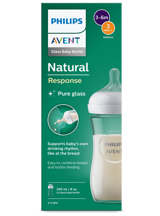 Philips Avent Natural Response stikla zīdaiņu