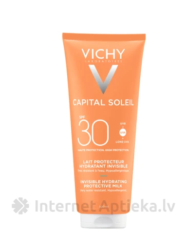 Vichy Capital Soleil Protective Milk SPF30 päikesekaitseks, 300 ml | internetaptieka.lv