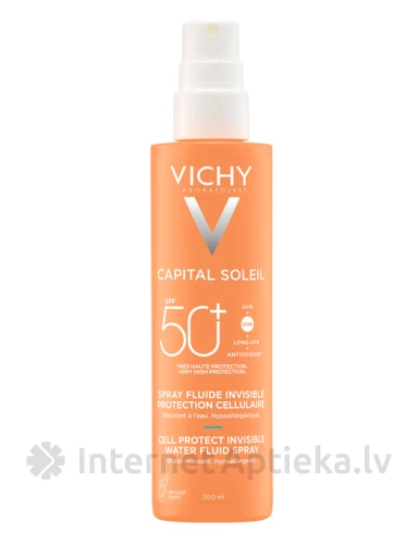 Vichy Capital Soleil Spray SPF50, 200 ml | internetaptieka.lv